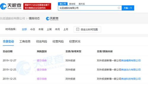 比亞迪成立3家全資子公司 前三季度營收增長5.44