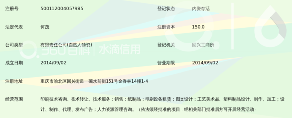 重慶威怡包裝印務有限公司