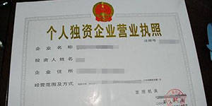 個(gè)人獨(dú)資企業(yè)公司注冊(cè)有那些流程