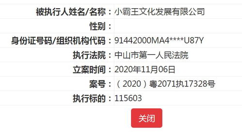 小霸王被申請破產(chǎn) 法定代表人已被限制高消費