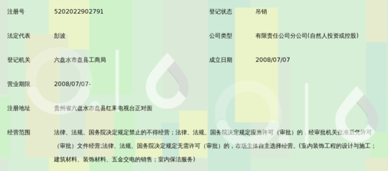 昆明維邦裝飾工程有限公司盤縣紅果分公司